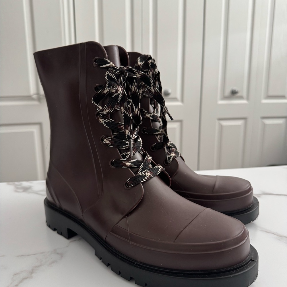 Cougar Brown Rain Boots with Durable Sole